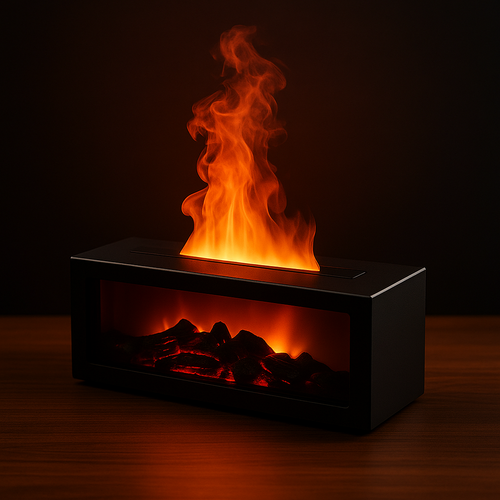 ELYARO™ Diffuseur Flamme 3D – Créez une ambiance cheminée apaisante chez vous